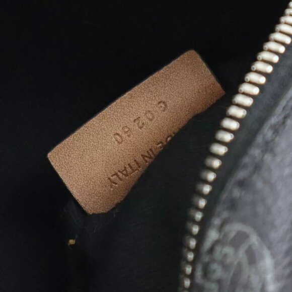 Auth Berluti Body Bag Messenger Bags Black/Browm Leather/Silvertone - Picture 13 of 14